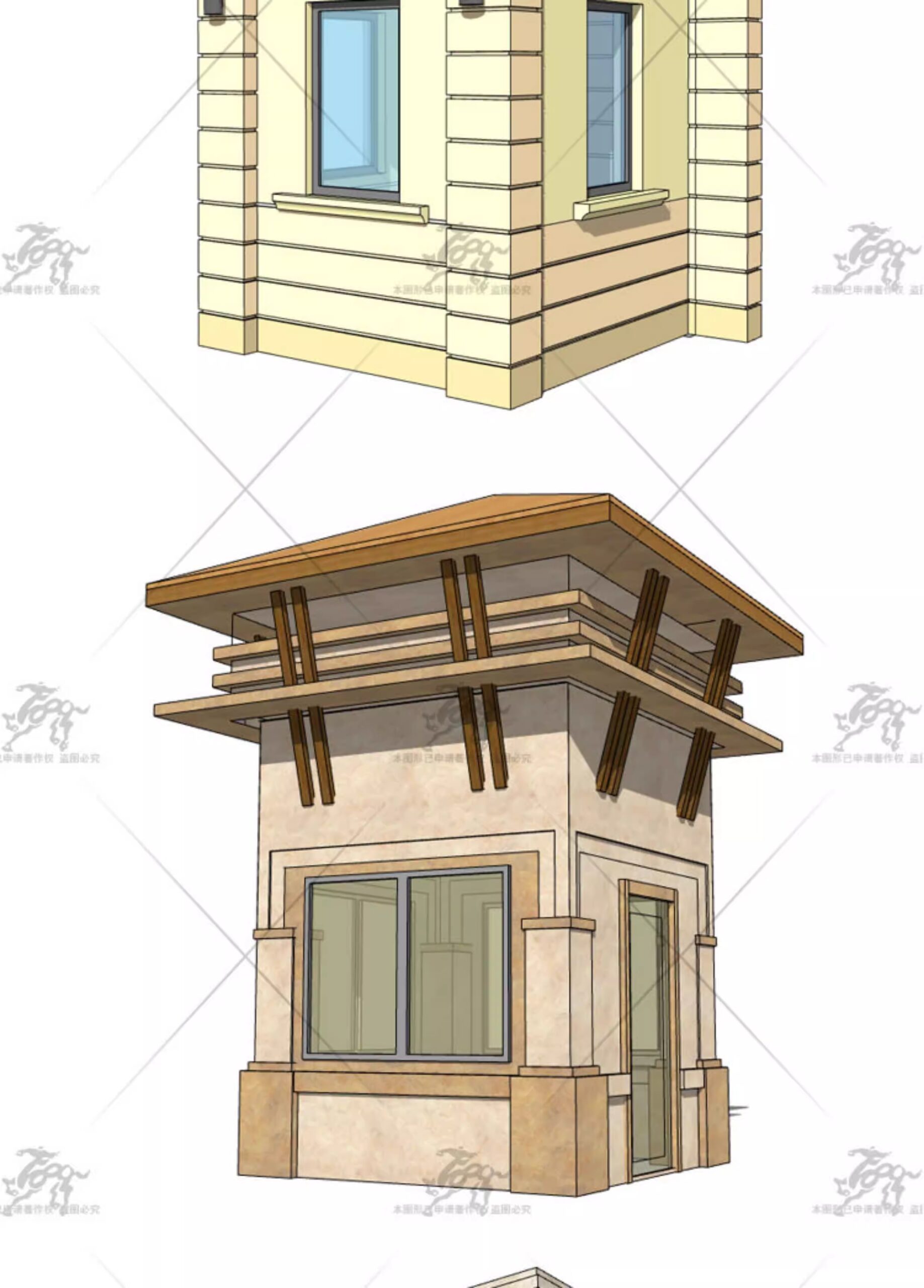 su ad55 european style entrance gate