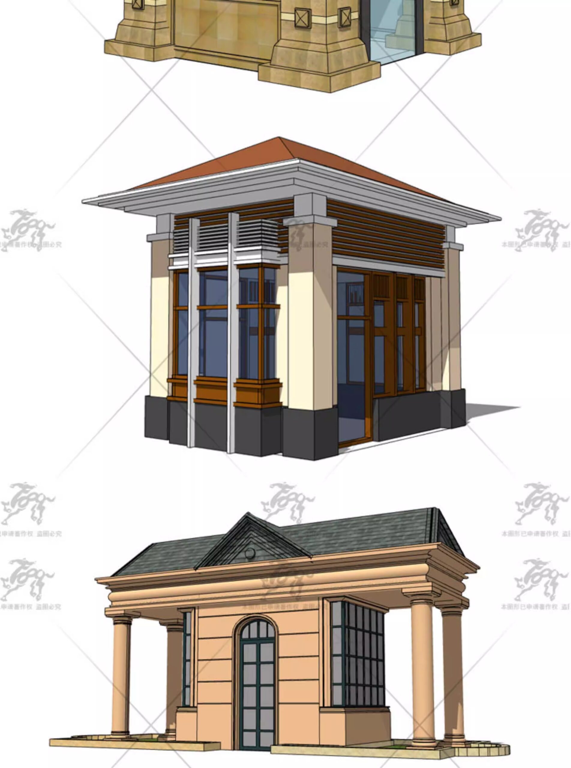 su ad55 european style entrance gate