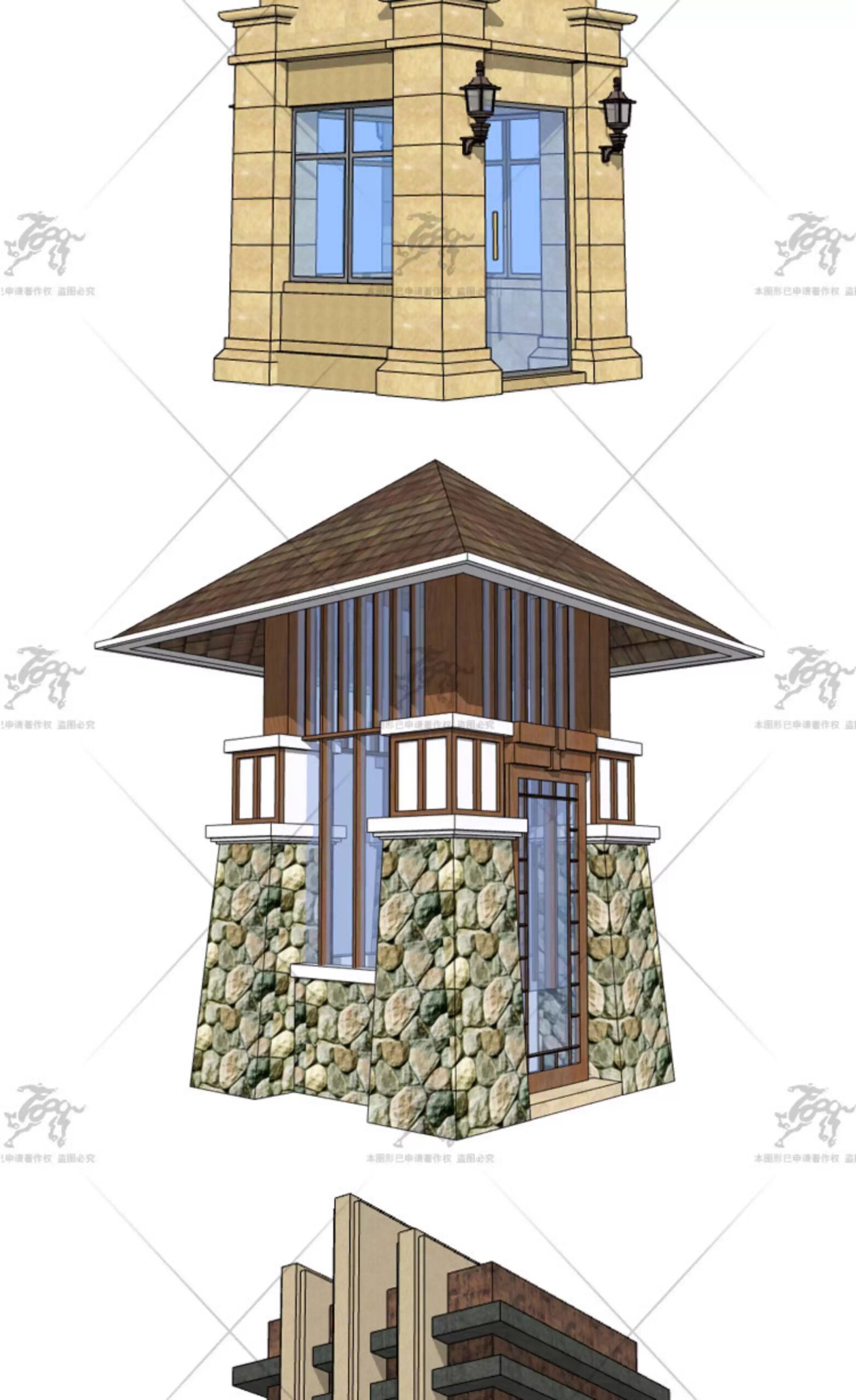 su ad55 european style entrance gate