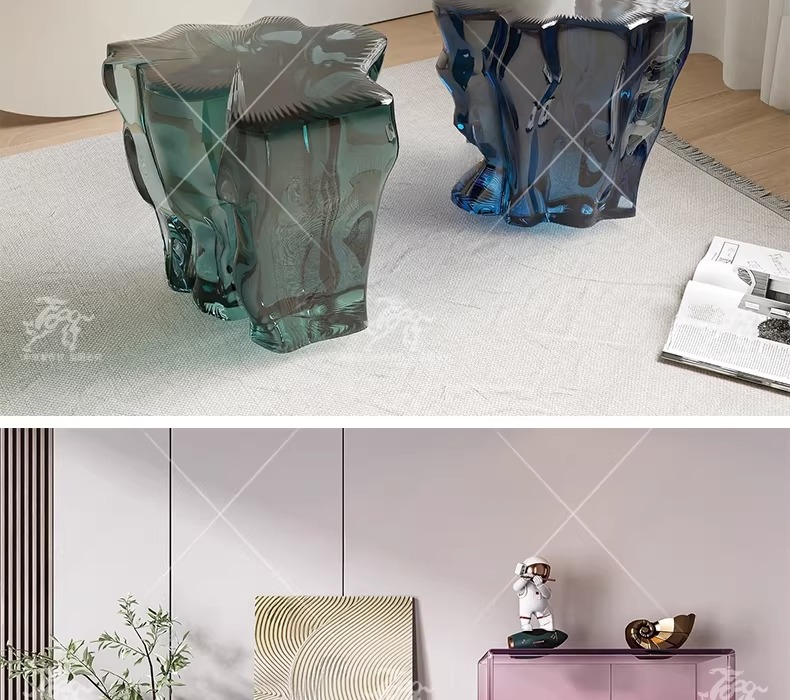 su id103 acrylic lounge chair