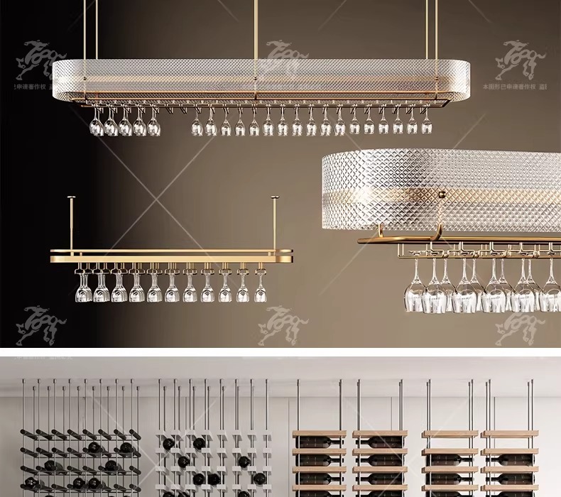 su id85 metal wine rack