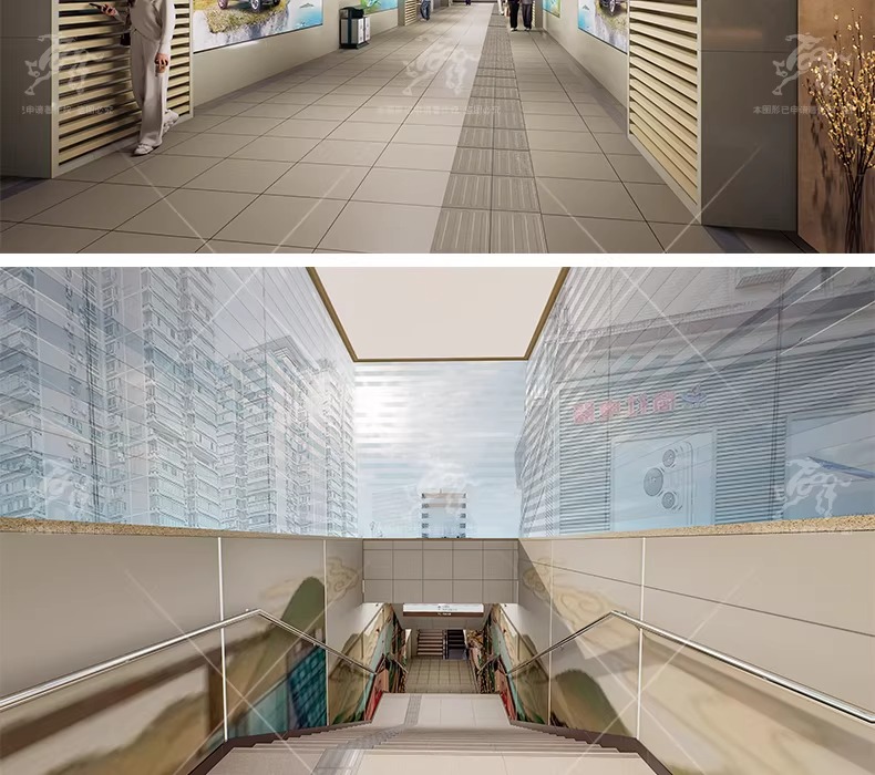 su id86 underground pedestrian passage