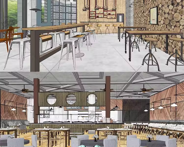 su id92 industrial bar restaurant