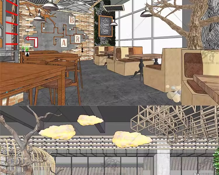 su id92 industrial bar restaurant