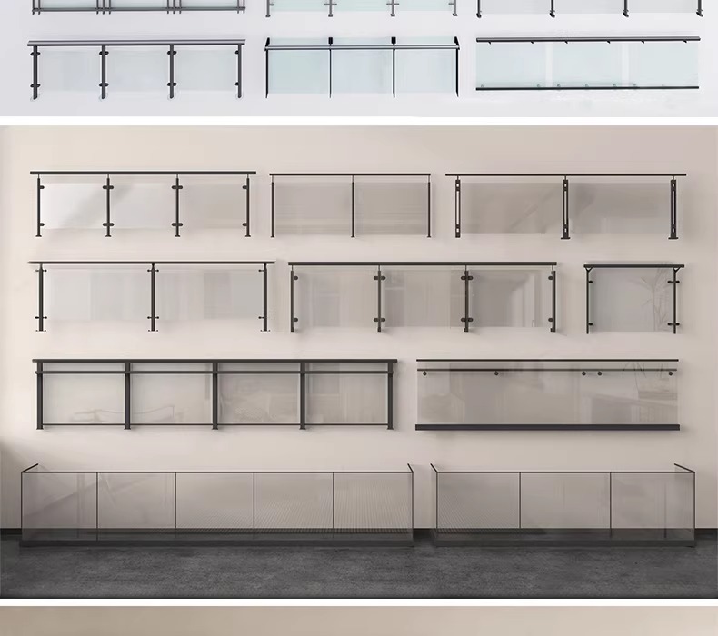 su ad56 glass railings