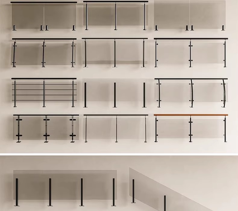 su ad56 glass railings