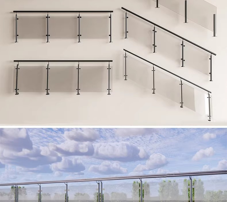 su ad56 glass railings