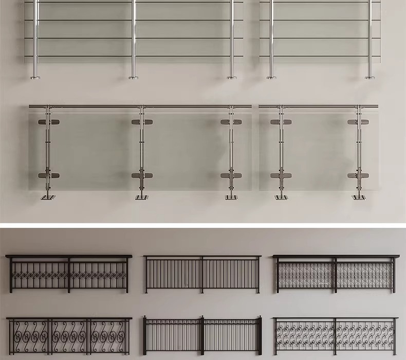 su ad56 glass railings