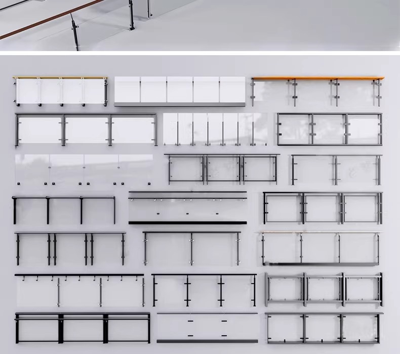 su ad56 glass railings