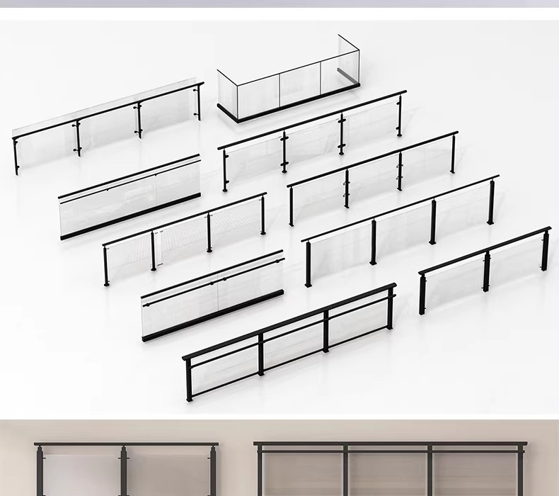 su ad56 glass railings