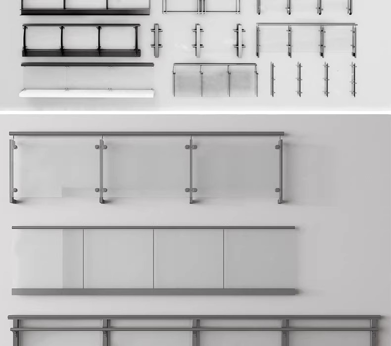 su ad56 glass railings