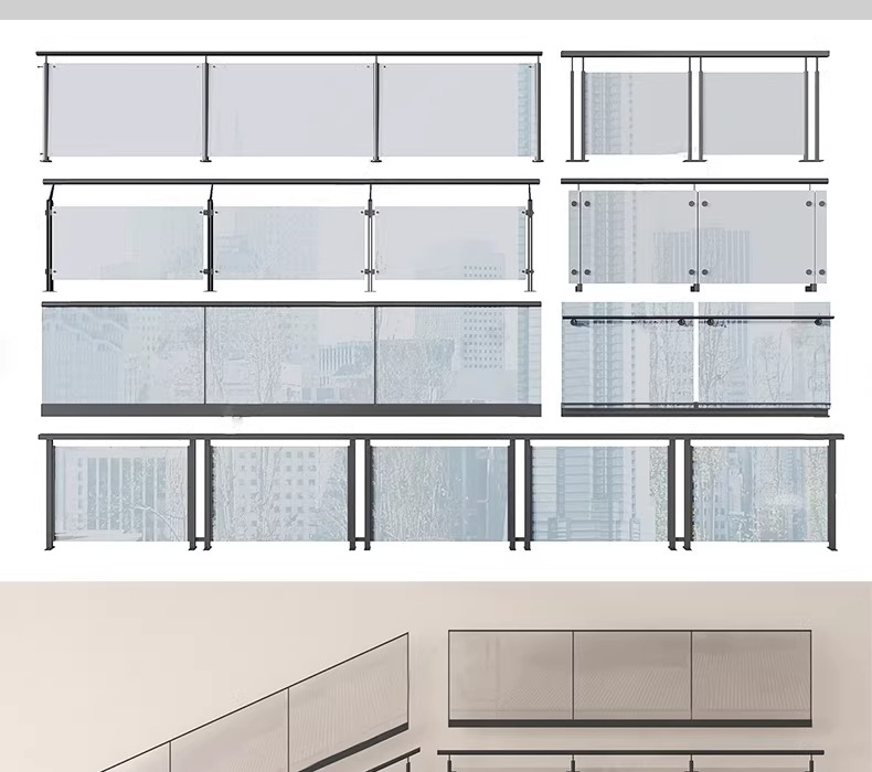 su ad56 glass railings