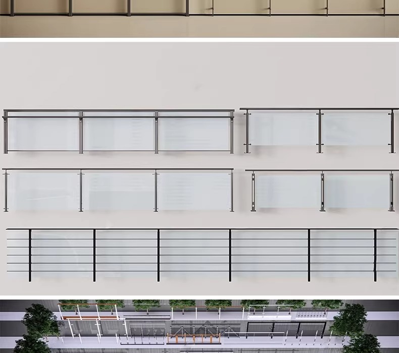 su ad56 glass railings