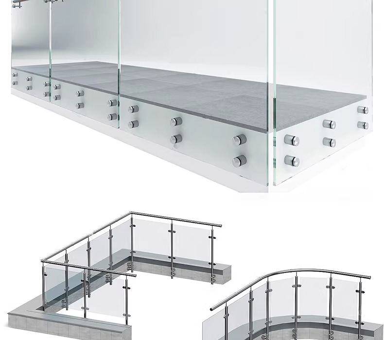 su ad56 glass railings