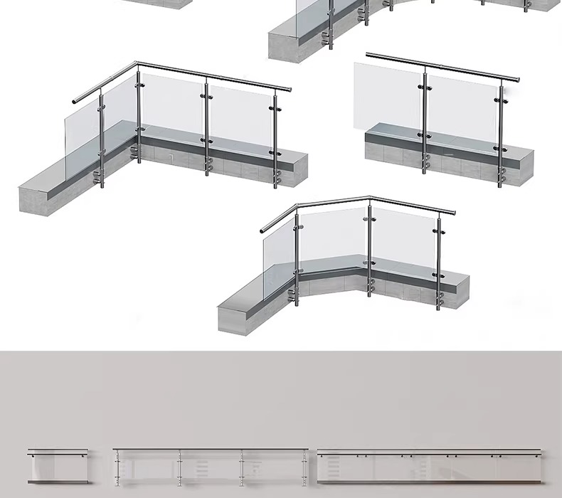 su ad56 glass railings