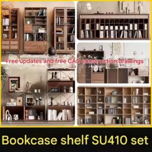 su id08 bookcase shelves
