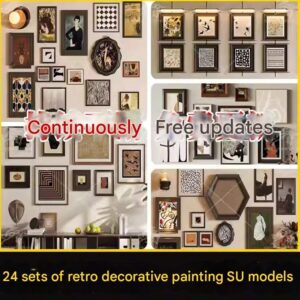 su id28 retro decorative painting