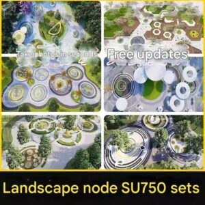 su ls13 circle garden landscape node