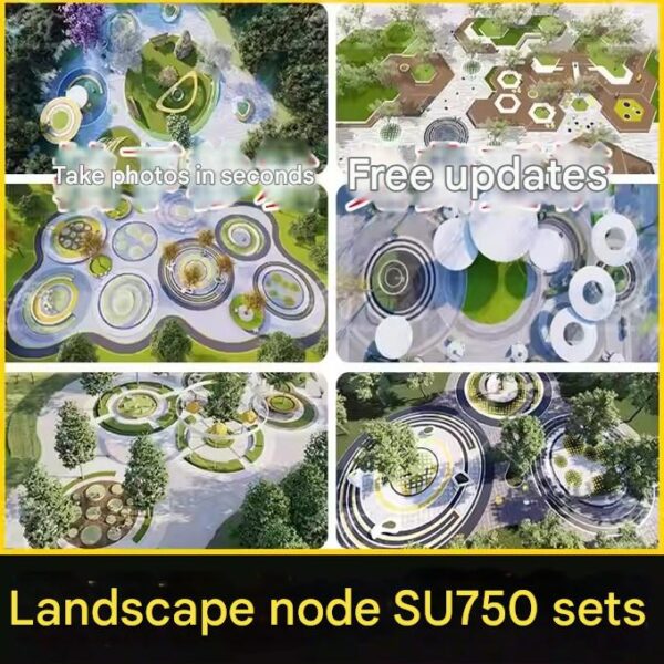 su ls13 circle garden landscape node