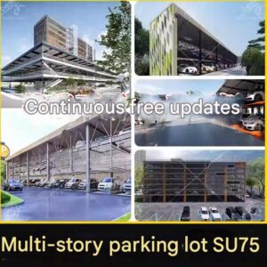 su ad10 steel structure parking lot