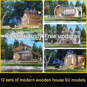 su ad14 modern wooden house