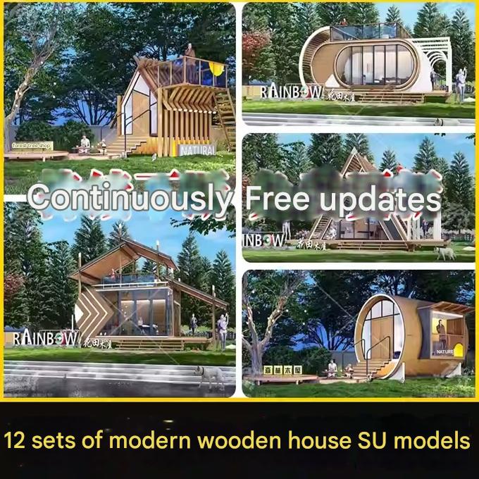 su ad14 modern wooden house
