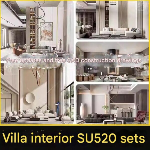 su id33 villa duplex livingroom