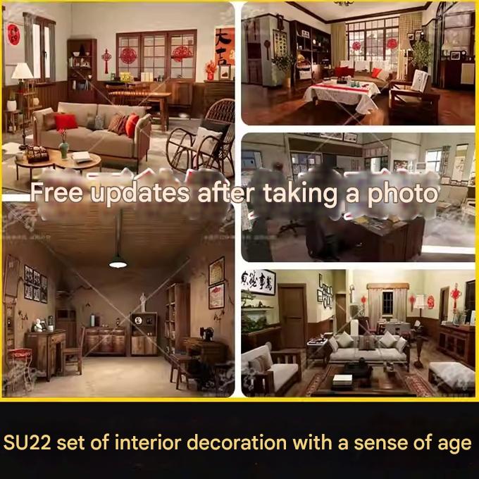 su id39 age style interior decoration