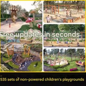 su ls26 non powered children's playground