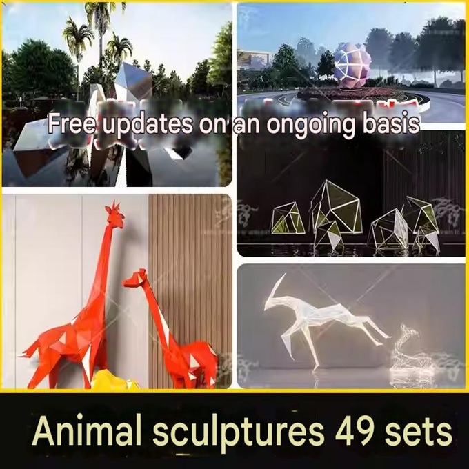 su ls38 animal sculptures