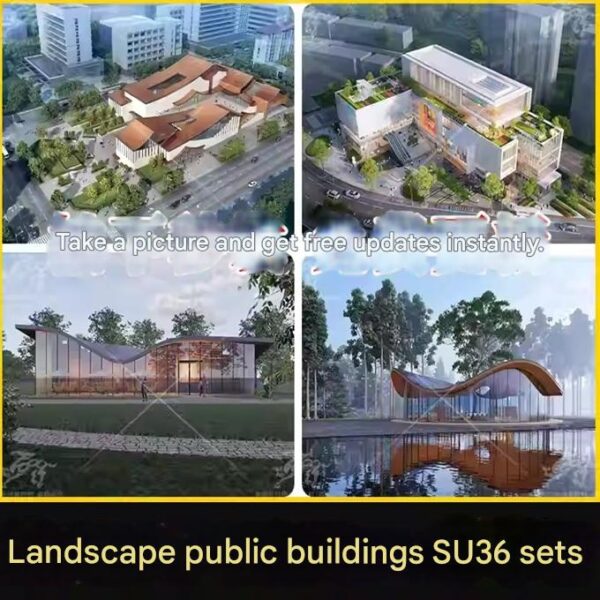Sus Building Design SU-AD36-Public Buildings - CG Resource