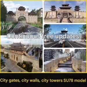 su ad47 city gates towers walls