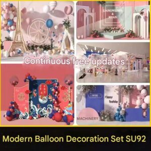 su id67 modern balloon decorations