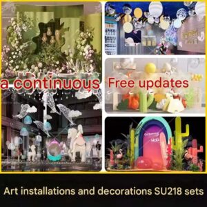 su ls78 art installations and visual merchandising