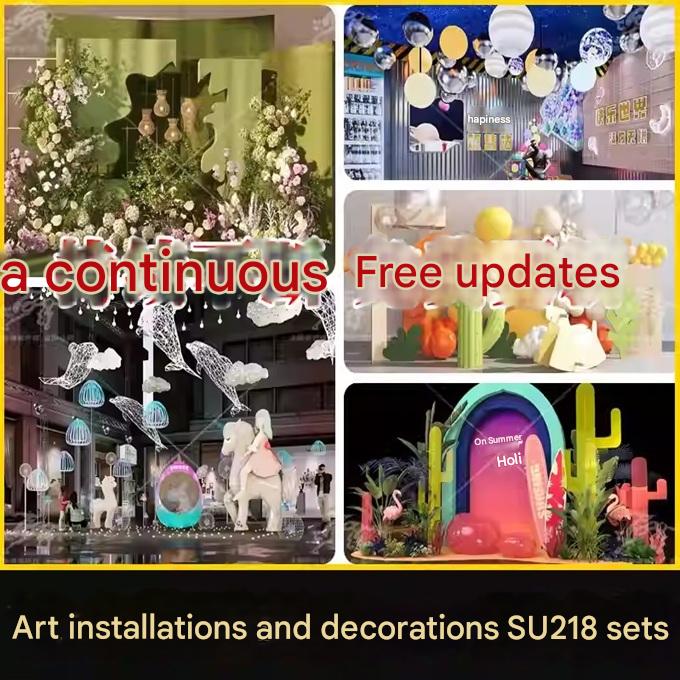 su ls78 art installations and visual merchandising