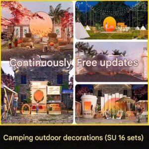 su ls79 camping decorations outdoor display