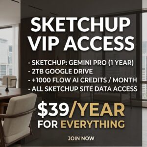 vip membership sketchup (1 year access)