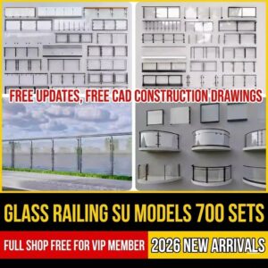 su ad56 glass railings