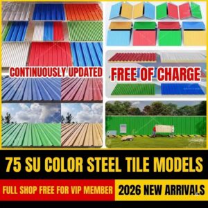 su ad57 color steel tile